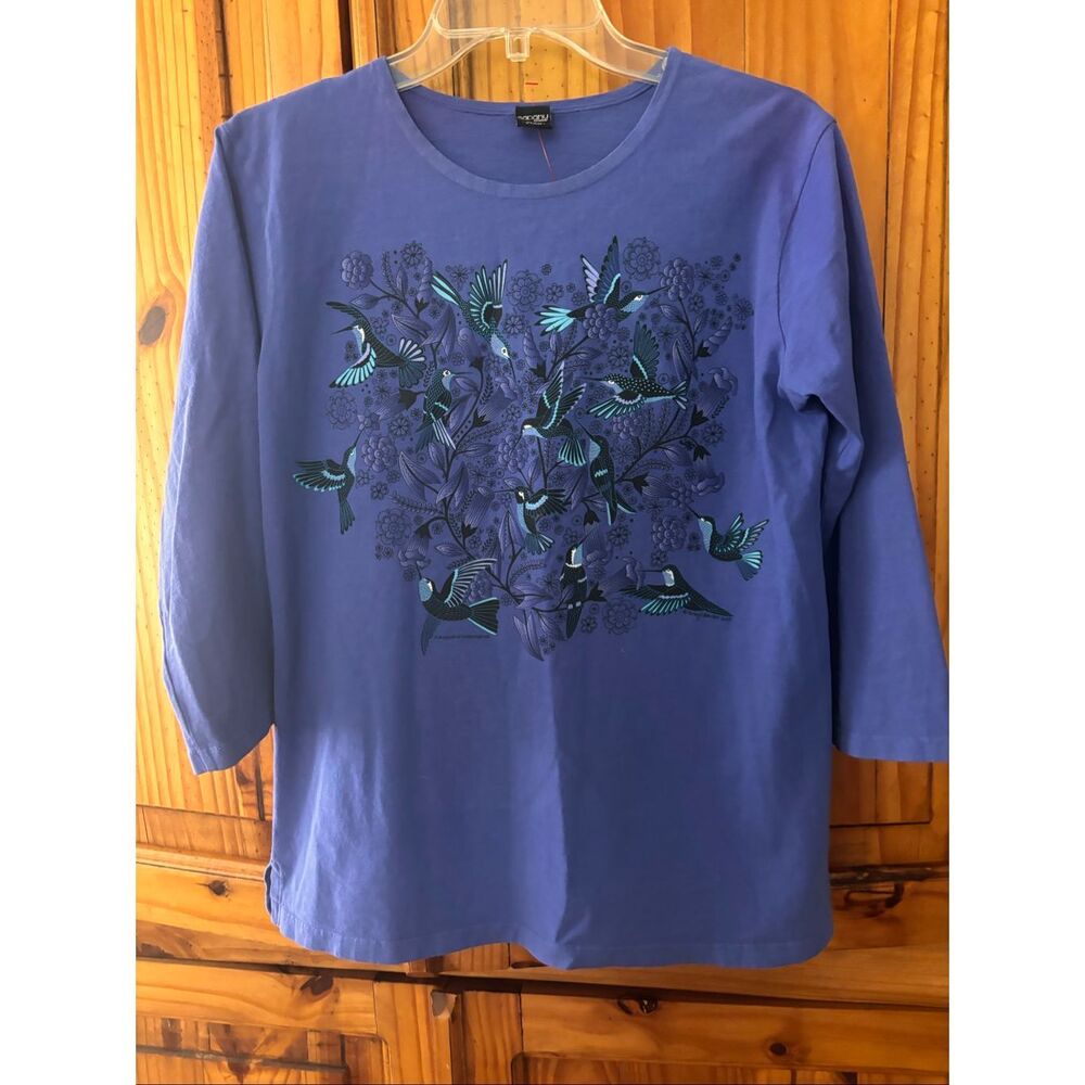Sabaku Bouquet of Hummingbirds Tee